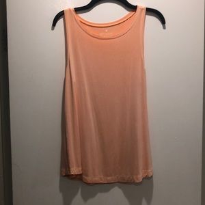Comfy orange washed out tank